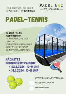 Kostenloses Schnuppertraining 
